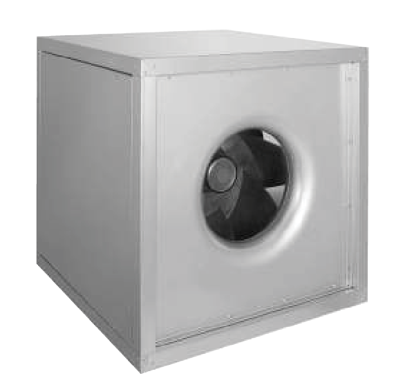 bifurcated cabinet fan